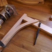 Tracé du bord de référence au tranchet