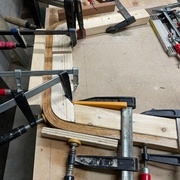 Le collage a la colle blanche