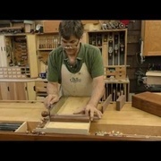 Boite avec charnière bois