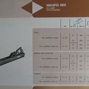 Varlopes bois, Goldenberg 70's