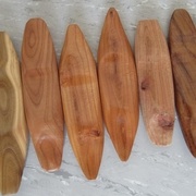 Thuya, Pêcher (ciré), Pêcher (verni),  Pêcher (verni), Pêcher (brut), Chêne