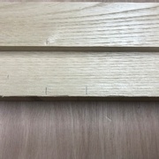 Repérage de la "patte" de la paumelle mâle