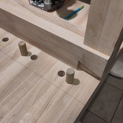 Premiers essais d'assemblage.