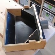 Le caisson de réception dégau