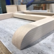 pied après passage de la rape et ponçage