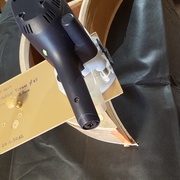 Affleurage avec la "semelle large" de Bruno Meyer