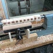 rendu à la gouge à dégrossir