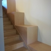 habillage du toboggan fini