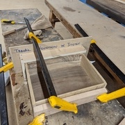 Placage de la façace