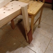 Positionnement pour choisir l'angle du pied.