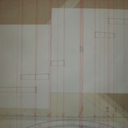 Sections du plafond suivant les lignes de niveaux