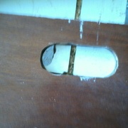 Mon gabarit initial... plus très droit.