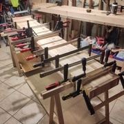 Ça y est, après un peu de stress et une soirée dans le garatelier, ça colle!