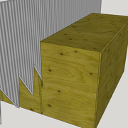 **2/** bis/ Détail d'un sciage" moitié de trait"
