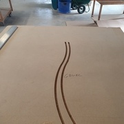 Gabarits fait à la défonceuse