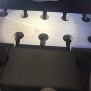 La lampe intégré à l'intérieur