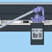 Vue en bout position basse
