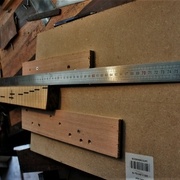 Gabarit de défonçage du manche