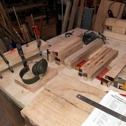 préparation des piéces a partir de la fiche de débit.