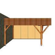 sans bardage effet toit plat