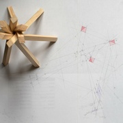 base hexagonale, pieds à devers