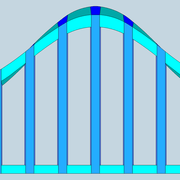fig 8/ Matérialisation des courbes