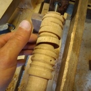 on voit les 2 moitiés de creusage au dessus de l'anneau mort