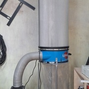 Aspirateur à copeaux d'atelier Leman ASP152 avec cartouche filtrante Holzmann ABSFF1