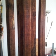 aprés poncage et huile de lin