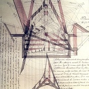 Art du trait de charpente ancien (étude d une épure)