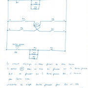 Voici le schéma électrique au repos.