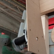 Gabarit pour défoncer l'arc de cercle