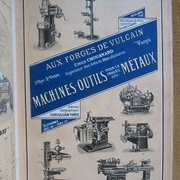 Machines outils pour le travail des métaux, Aux Forges de Vulcain, 1911
