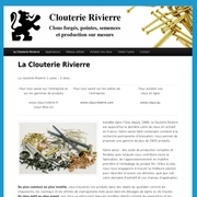 Si ça vous plait, clous pour finition d'une belle porte ou meuble