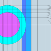 fig 12 Génératrices depuis l"élévation