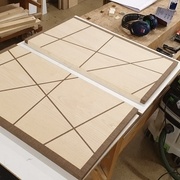 Rendu des deux portes prêtes pour la finition