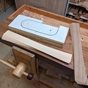 Premier projet de cintrage lamellé-collé