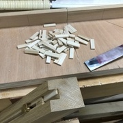 Premier passage au gabarit d'angle de 45°