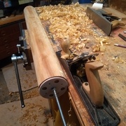 Dégrossissage au rabot, c'était un dimanche, donc silence obligatoire