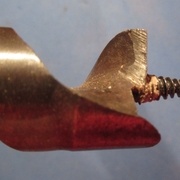 Mèche torse: affûter le dessus du couteau uniquement (dans l'hélice)