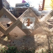 Croisillons de la section centrale accueillant le quadrilobe