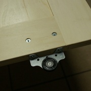 Roulette de guidage suppérieure