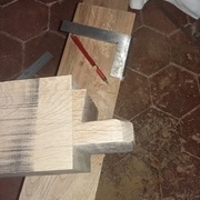 Tenon de la traverse centrale