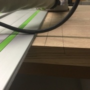 Report et traçage des queues d'arondes sur le plateau