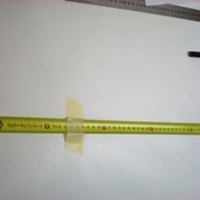 traçage des faux limons (je reporte le pas ou hypoténuse) sur le papier avec une addition constante à la calculette