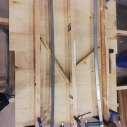 Collage des contres marches