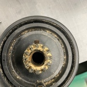 Volant monté descente avec pignons de l’inclinaison