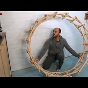 Comment faire un cercle autoportant de Leonard De Vinci