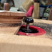 usinage de la partie courbe