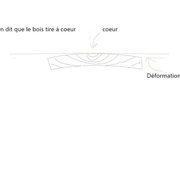 Déformation d'une planche